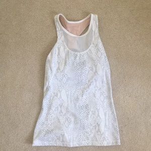 Lululemon White Tank Top